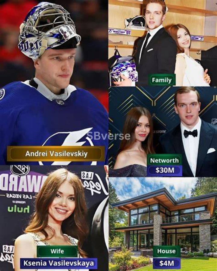 Andrei Vasilevskiy: Wife, Family, Prize Money & Net Worth