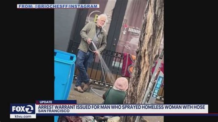 Arrest Warrant Issued for Art Gallery Owner Seen Hosing Down Unhoused Woman in San Francisco