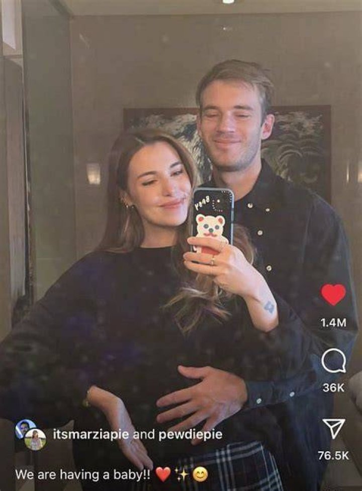 How long has PewDiePie been with Marzia? Timeline explored as YouTuber is set to welcome his first child
