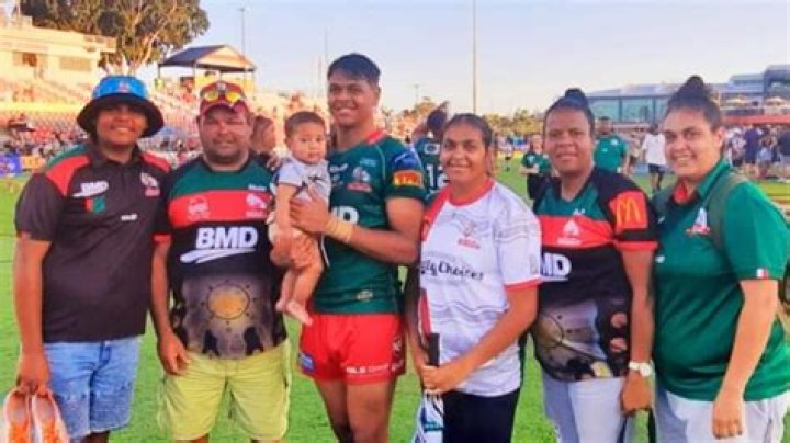 
NRL Full Back Selwyn Cobbo Credits His Loving Parents Kaylene Blair And Shamus Cobbo For His Success 