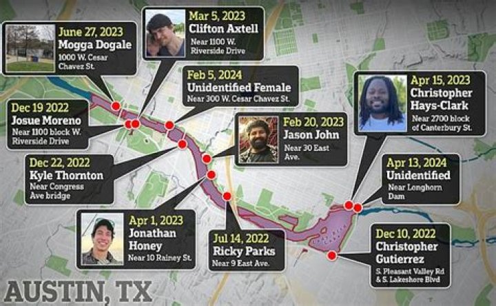 
“Rainey Street Ripper is out here y’all”: Austin Texas serial killer theory goes viral in wake of numerous deaths 